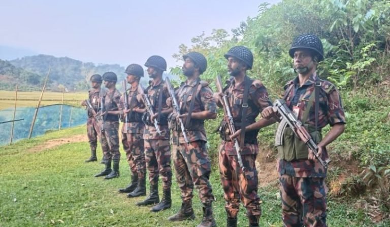 সিলেট ও সুনামগঞ্জ সীমান্তে সতর্ক বিজিবি