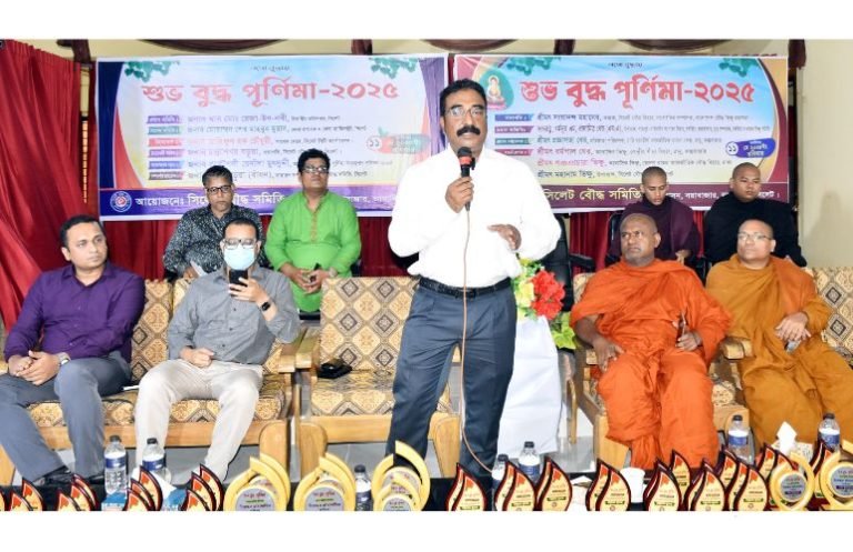 সিলেটে শুভ বুদ্ধ পূর্ণিমা পালিত