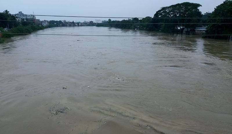 সুরমা-কুশিয়ারার পানি এখনো বিপদসীমার উপরে