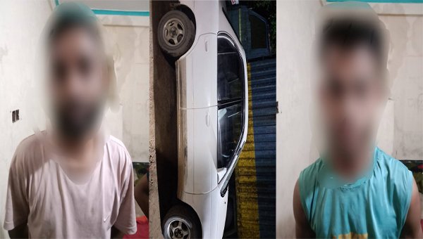 সিলেটে ছিনতাইকৃত মোবাইল ফোন, নগদ টাকা ও প্রাইভেটকার কারসহ আটক ২