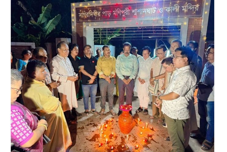সিলেটে মণিপুরী সম্প্রদায়ের ব্যতিক্রমী দীপাবলি উৎসব পালন