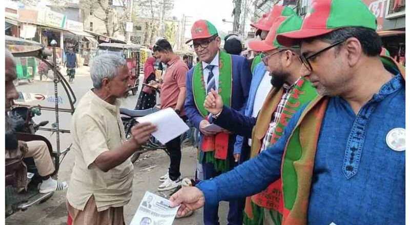 সুনামগঞ্জ-৩ আসনে ধানের শীষের প্রচারণায় চার শতাধিক প্রবাসী