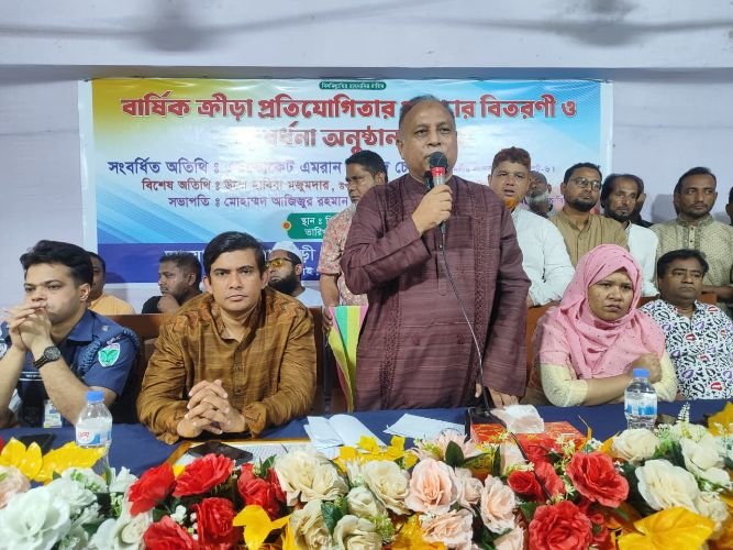 লেখাপড়ার পাশাপাশি শিক্ষার্থীদের খেলাধুলাও করতে হবে- এমপি এমরান আহমদ চৌধুরী