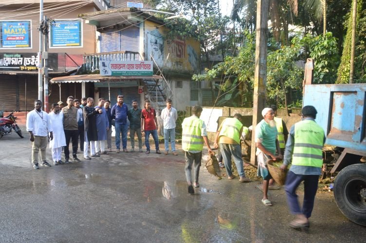 ঘোষণা অনুযায়ী ৮ ঘণ্টাতেই অপসারিত সিলেটের কোরবানির বর্জ্য
