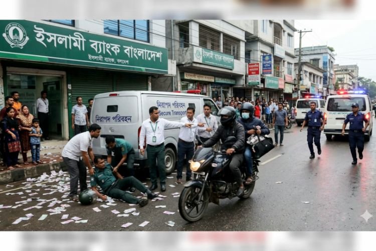 গোলাপগঞ্জে ইসলামী ব্যাংকের এজেন্ট ব্যাংকিং শাখার ২০ লাখ টাকা ছিনতাই