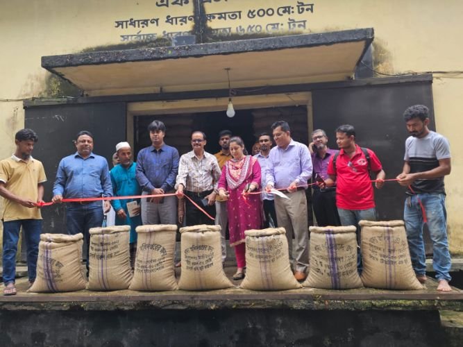 সিলেট সদরে ধান ও চাল সংগ্রহ অভিযানের উদ্বোধন: লক্ষ্যমাত্রা ৯৭২০ মেট্রিক টন