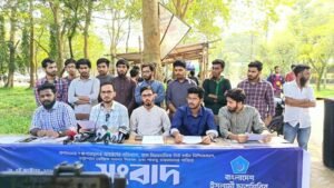 শাবিতে নিয়মতান্ত্রিক হলের সিট বন্টন ও শাকসু নির্বাচনসহ ৫ দফা দাবি