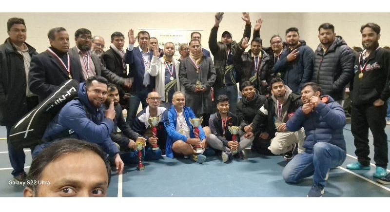 লন্ডনে দিরাই-শাল্লা কালচারাল অ্যাসোসিয়েশন’র ব্যাডমিন্টন টুর্নামেন্ট সম্পন্ন