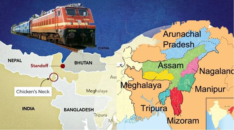 বাংলাদেশ হয়ে সেভেন সিস্টার্সে যাওয়ার রেল প্রকল্প স্থগিত করল ভারত