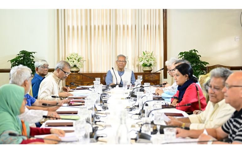 <span style='color:#000;font-size:18px;'>উপদেষ্টা পরিষদের বৈঠক</span><br/> সংগঠনের কার্যক্রম নিষিদ্ধের বিধানসহ সন্ত্রাসবিরোধী অধ্যাদেশ অনুমোদন