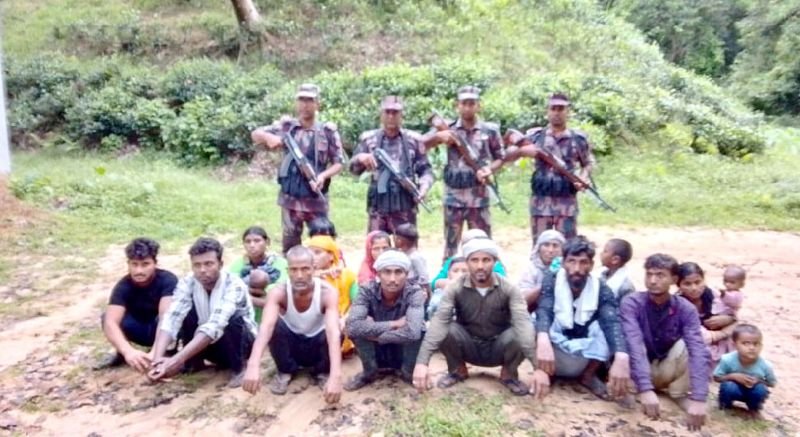 কমলগঞ্জ সীমান্তে ২১ বাংলাদেশিকে পুশইন করেছে বিএসএফ