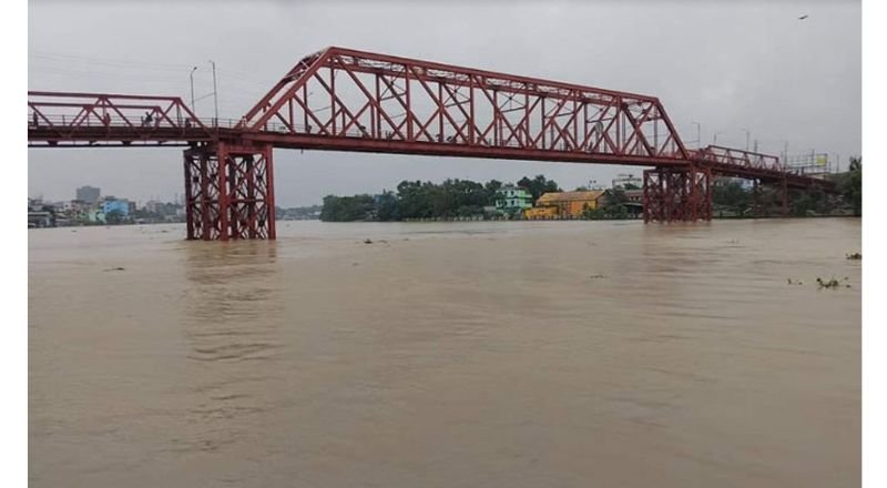 সিলেটের সুরমা-কুশিয়ারা নদীর পানি কমছে