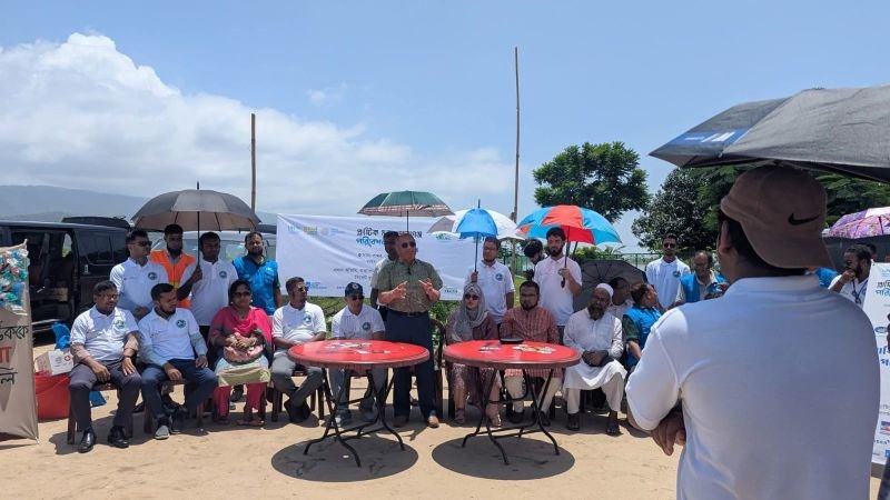 <span style='color:#000;font-size:18px;'>উদ্বোধন করেন সিলেট কৃষি বিশ্ববিদ্যালয়ের ভাইস চ্যান্সেলর প্রফেসর ড. মো. আলিমুল ইসলাম</span><br/> ভোলাগঞ্জে “প্লাস্টিকমুক্ত পরিবেশবান্ধব পর্যটন” কর্মসূচি