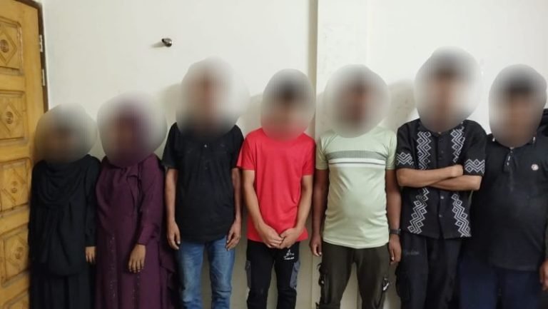 সিলেটে আবাসিক হোটেলে অনৈতিক কাজে জড়িত থাকার অভিযোগে নারী সহ আটক- ৭