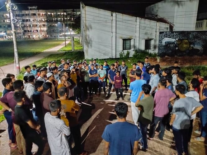 রাজনীতি নিষিদ্ধ সিকৃবি ক্যাম্পাসে ছাত্রদলের কমিটি, প্রতিবাদে শিক্ষার্থীদের বিক্ষোভ