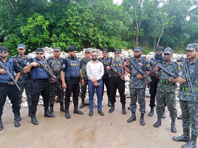 ধোপাগুল থেকে এবার ৩৭ হাজার ঘনফুট পাথর জব্দ