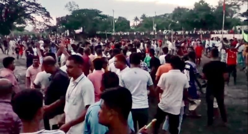শান্তিগঞ্জে ফুটবল খেলাকে কেন্দ্র করে দু’পক্ষের সংঘর্ষে আহত ২৬, এলাকায় উত্তেজনা