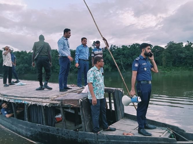 পিয়াইন নদীতে টাস্কফোর্সের অভিযান