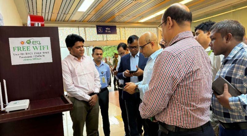 ফ্রি ওয়াইফাই ও টেলিফোন সেবা মিলবে সিলেট ওসমানী বিমানবন্দরে 