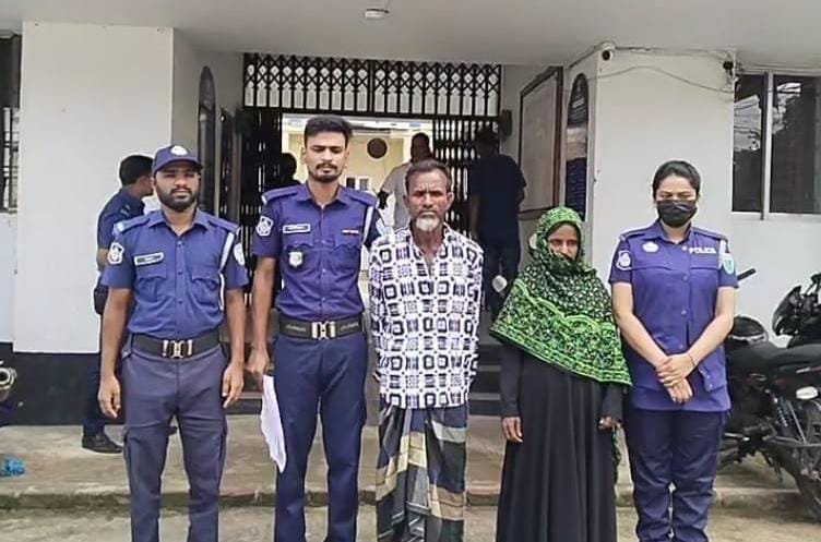 কানাইঘাটে নুরুল ইসলাম হত্যাকাণ্ডের প্রধান আসামি বাবুল ও তার স্ত্রী গ্রেফতার