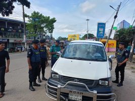 সিলেটে পুলিশের বিশেষ অভিযানে ১৭ মামলা ও ৮৭ যানবাহন আটক