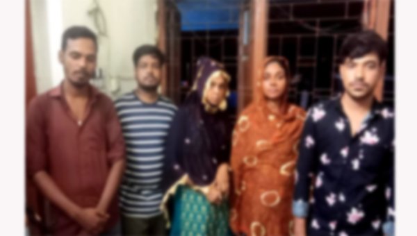 অবৈধভাবে ভারতে অনুপ্রবেশের চেষ্টাকালে জৈন্তাপুর থেকে আটক- ৫