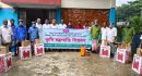 গোয়াইনঘাটে কৃষকদের মাঝে বিনামূল্যে বীজ, সার ও কৃষি যন্ত্রপাতি বিতরণ