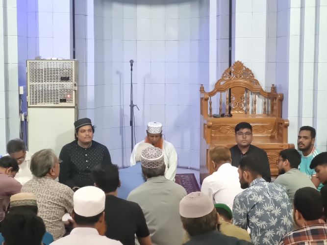 আবরার ফাহাদ স্মরণে শাবিপ্রবি ছাত্রদলের মিলাদ মাহফিল