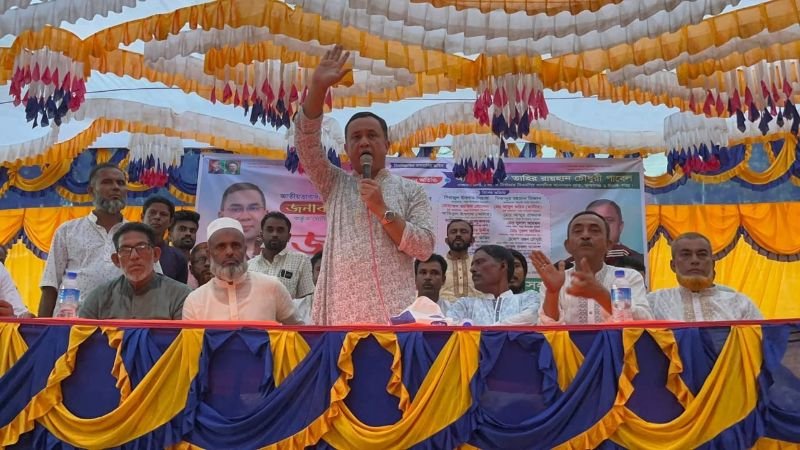 দিরাই শাল্লার উন্নয়নে ধানের শীষের প্রার্থীকে বিজয়ী করতে হবে- শাল্লায় অ্যাড. পাবেল চৌধুরী