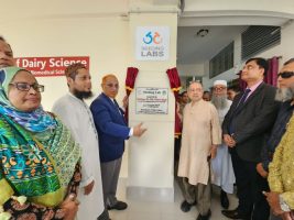 সিলেট কৃষি বিশ্ববিদ্যালয়ে আন্তর্জাতিক মানের ল্যাব উদ্বোধন