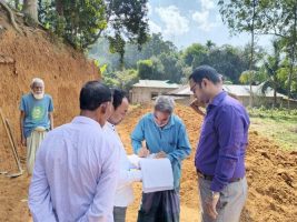 নবীগঞ্জে অনুমতি ছাড়া টিলা কাটায় ৫০ হাজার টাকা জরিমানা