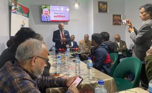 ইউকে বাংলা রিপোর্টার্স ইউনিটির সাথে মেয়র প্রার্থী সিরাজুল ইসলামের মতবিনিময়