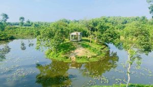 পাথারিয়া চা বাগানে অপার সৌন্দর্যের বেকি লেক