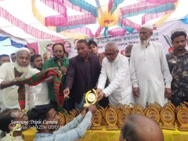 গোয়াইনঘাটে কারা নির্যাতিত ও মিথ্যা মামলার শিকার নেতৃবৃন্দকে সংবর্ধনা