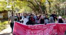 ১০ তারিখে শাকসু নির্বাচন ও শীতকালীন ছুটি বহালের দাবিতে শাবিতে বিক্ষোভ মিছিল