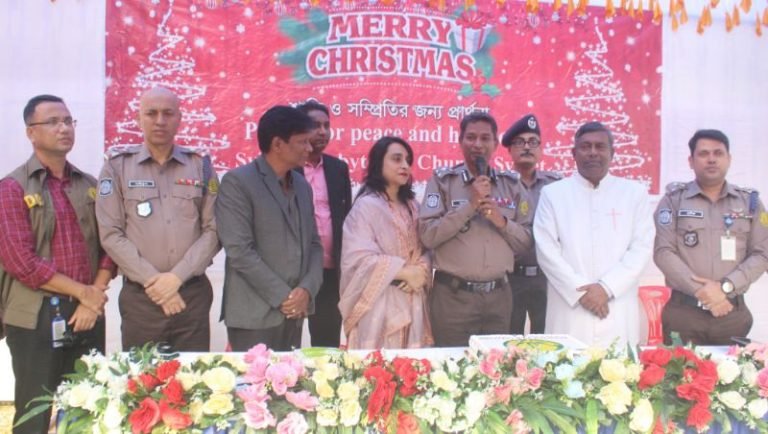 সিলেটে বর্ণিল আয়োজনে শুভ বড়দিন উদযাপিত