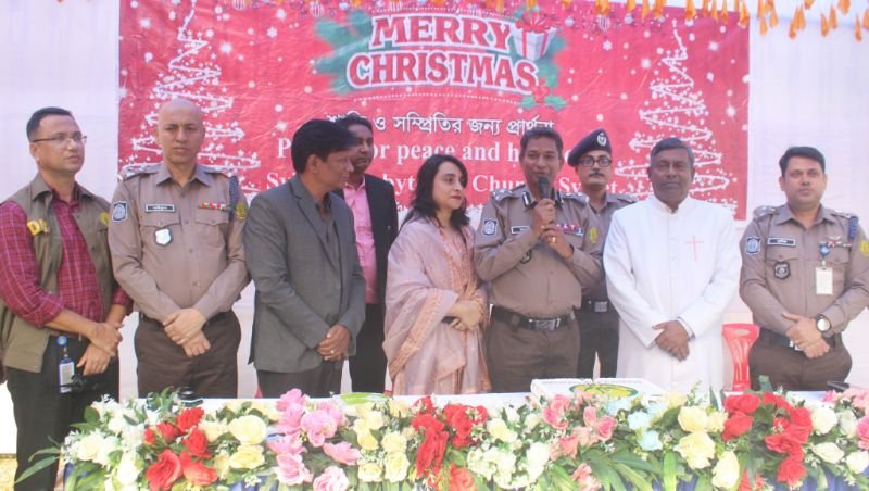 সিলেটে বর্ণিল আয়োজনে শুভ বড়দিন উদযাপিত