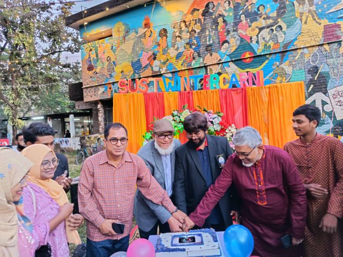 শাবিপ্রবিতে চলছে ‘সাস্ট উইন্টার কার্নিভাল- ২০২৫’ 