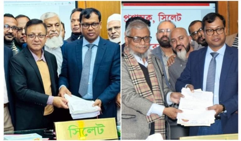 সিলেটের ছয় আসনে মনোনয়নপত্র দাখিল করলেন ৪৭ প্রার্থী