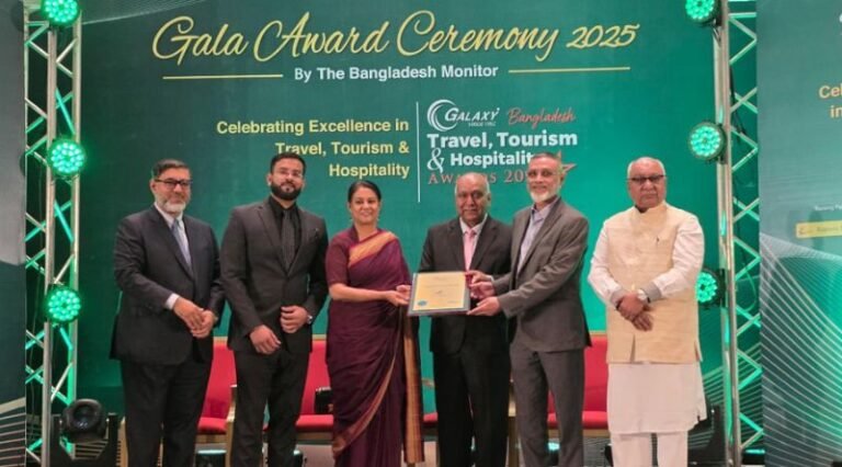 গ্যালাক্সি বাংলাদেশ ট্রাভেল, ট্যুরিজম অ্যান্ড হসপিটালিটি অ্যাওয়ার্ড বেস্ট ট্রাভেল এজেন্সি লতিফ ট্রাভেলস