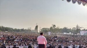 <span style='color:#000;font-size:18px;'>হবিগঞ্জে নির্বাচনী সভায় জনসমুদ্র</span><br/> তাহাজ্জুদ পড়ে ভোট কেন্দ্রে যাওয়ার আহ্বান জানালেন তারেক রহমান