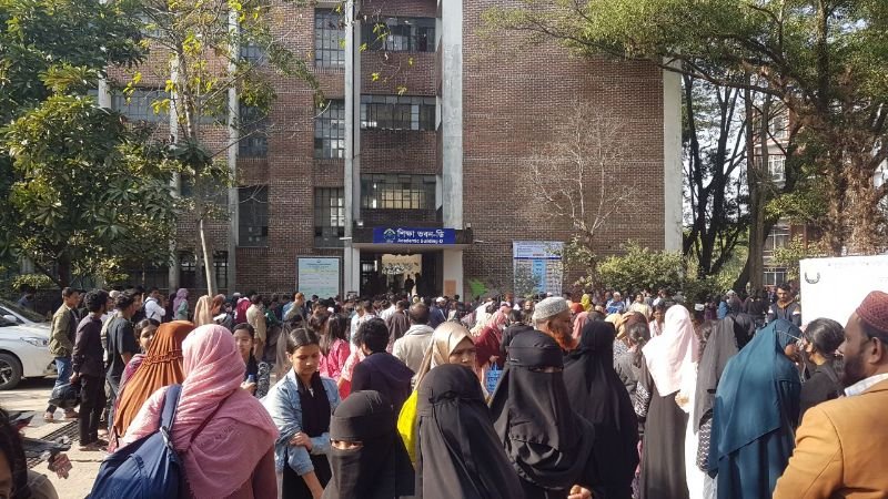 শাবির বি ইউনিটের ভর্তি পরীক্ষায় শহীদ আবু সাইদ ও ওসমান হাদিকে নিয়ে প্রশ্ন