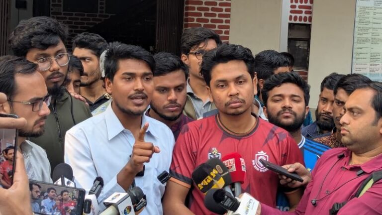 ভোটাধিকার হরণ করার প্রথম স্টেজ শাকসু নির্বাচন বন্ধ করা: শিবির-সমর্থিত ভিপি প্রার্থী