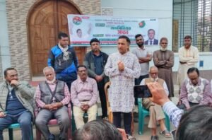 <span style='color:#000;font-size:18px;'>দিরাইয়ে বিএনপির মতবিনিময় সভা</span><br/> ধানের শীষের পক্ষে দিরাই-শাল্লা বিএনপি ঐক্যবদ্ধ- অ্যাডভোকেট পাবেল চৌধুরী