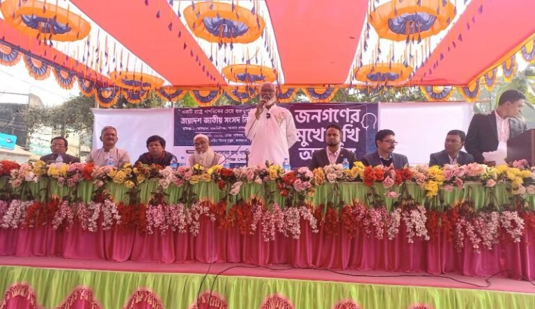 নির্বাচিত হলে দুর্নীতির বিরুদ্ধে জিরো টলারেন্স নীতি গ্রহণ করা হবে -ডা. সাখাওয়াত হাসান জীবন