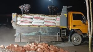 মাধবপুরে ট্রাকে-বালির নিচে থাকা ১৪ লাখ টাকার ভারতীয় জিরা জব্দ