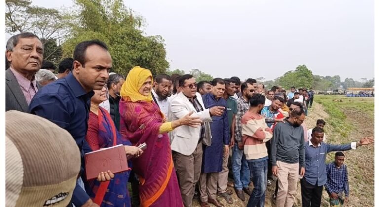 খাল বাঁচলে কৃষি বাঁচবে, কৃষি বাঁচলে দেশ এগিয়ে যাবে -তাহসিনা রুশদীর লুনা এমপি