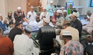 জাতীয় নির্বাচনে নিরঙ্কুশ বিজয়ে বিএনপি নেতা মাহবুব চৌধুরীর উদ্যোগে দোয়া মাহফিল