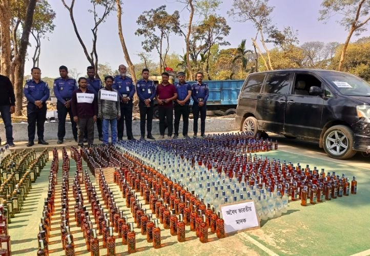 কোম্পানীগঞ্জে বিপুল পরিমাণ মাদক সহ আটক-২