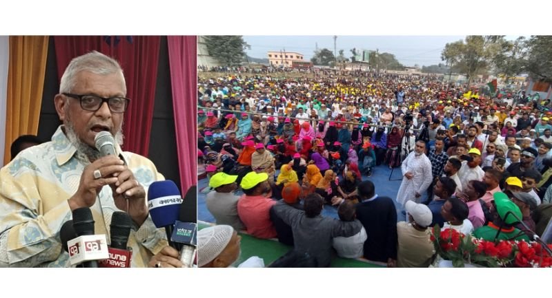 <span style='color:#000;font-size:18px;'>কোম্পানীগঞ্জে বিশাল নির্বাচনী জনসভা</span><br/> ভোটে ষড়যন্ত্রের গন্ধ পেলে কাউকে ছাড় দেয়া হবে না : আরিফুল হক চৌধুরী